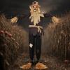 imageJOYIN 72quot Halloween Animatronics Scarecrow Decoration Outdoor Standing Ghost Prop with Motion Light Sound Scary Animated Decor for Yard Farm Garden Indoor Haunted HouseScarecrow