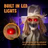 imageJOYIN 72quot Halloween Animatronics Scarecrow Decoration Outdoor Standing Ghost Prop with Motion Light Sound Scary Animated Decor for Yard Farm Garden Indoor Haunted HouseScarecrow