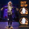 imageJOYIN 72quot Halloween Animatronics Scarecrow Decoration Outdoor Standing Ghost Prop with Motion Light Sound Scary Animated Decor for Yard Farm Garden Indoor Haunted HouseScarecrow