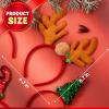 imageJOYIN 8 PCS Christmas Headbands Head Hat Toppers Costume Accessories for Kids Girls Boys Christmas Parties Xmas Holiday Party Favors Photo Booth