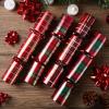 imageJOYIN 8 Pack Christmas NonSnap Party Favor Red Check Plaid Table Favor Includes Party Hat Jokes ampamp Gifts Xmas Gifts Prizes for Christmas Holiday Dinner Traditions