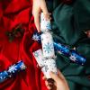 imageJOYIN 8 Pack Christmas Party Favor NonSnap Blue ampamp White Snowflake Design Party Table Favors with Holiday Party Favor Supplies for Kids and Adults Christmas Parties Dinners and HolidaysBlueWhite Snowflakes