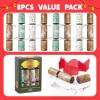 imageJOYIN 8 Pack Christmas Party Favor NonSnap Lettering Pieces Party Table Favors with Holiday Party Favor Supplies for Kids and Adults Christmas Parties Dinners and HolidaysReindeer