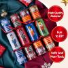 imageJOYIN 8 Pack Christmas Party Favor NonSnap Nutcrackers Design Party Table Favors with Holiday Party Favor Supplies for Kids and Adults Christmas Parties Dinners and HolidaysNutcracker  Snowflakes