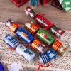 imageJOYIN 8 Pack Christmas Party Favor NonSnap Nutcrackers Design Party Table Favors with Holiday Party Favor Supplies for Kids and Adults Christmas Parties Dinners and HolidaysNutcracker  Snowflakes