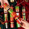 imageJOYIN 8 Pack Christmas Party Favor NonSnap Nutcrackers Design Party Table Favors with Holiday Party Favor Supplies for Kids and Adults Christmas Parties Dinners and HolidaysNutcrackers