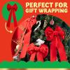 imageJOYIN 8 Pack Christmas Red Velvet Bows 26quot Long by 10quot Wide Decorative Christmas Bows for Wreath Garland Tree Decor Indoor Outdoor Holiday DecorationsRed