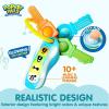 imageJOYIN Baby Musical Toy Phone and Car Keys Teether Set 60 Music and Learning Phrases Baby Learning Toys 612 Months Toddler Birthday Gifts for Girs Boy Toys Small