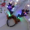 imageJOYIN Christmas 2PCS Light Up Cute Reindeer Headband Adult Kids Party Favor Supplies Xmas Accessories for Christmas Holiday Parties Annual Holiday Photos BoothReindeer