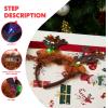 imageJOYIN Christmas 2PCS Light Up Cute Reindeer Headband Adult Kids Party Favor Supplies Xmas Accessories for Christmas Holiday Parties Annual Holiday Photos BoothElk