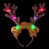 imageJOYIN Christmas 2PCS Light Up Cute Reindeer Headband Adult Kids Party Favor Supplies Xmas Accessories for Christmas Holiday Parties Annual Holiday Photos BoothReindeer
