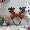 imageJOYIN Christmas 2PCS Light Up Cute Reindeer Headband Adult Kids Party Favor Supplies Xmas Accessories for Christmas Holiday Parties Annual Holiday Photos BoothElk