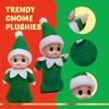 imageJOYIN Christmas 3PCS Tiny Elf Doll Christmas with 1 red1 Green and 1 Pink elf DollHoliday Decoration Accessories Tiny Gift for Girls Boys Kids AdultsSkirt