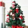 imageJOYIN Christmas Build Your Snowman Craft Kit 3 Pack DIY Snowman Christmas Craft Kit for Arts and Craft Activities Xmas Gift Stocking Stuffers for Kids Party Favor School Funny Toy
