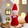 imageJOYIN Christmas Elf Plush Doll Red Tiny Elf Doll Sleeping with Pacifier Soft Plush Accessories for Christmas Holiday Decorations DressUp PartyRed