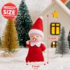 imageJOYIN Christmas Elf Plush Doll Red Tiny Elf Doll Sleeping with Pacifier Soft Plush Accessories for Christmas Holiday Decorations DressUp PartyRed