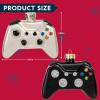 imageJOYIN Christmas Glass Video Game Controller Small Ornament Blown Mini Black and White 2Pieces Set for Tree Hanging Ornament Outdoor Christmas Decorations Indoor