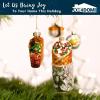 imageJOYIN Christmas Taco and Burrito Ornament 2 pcs Glass Blown Set Handcrafted for Tree Hanging Ornament Outdoor Christmas Decorations Indoor