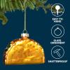 imageJOYIN Christmas Taco and Burrito Ornament 2 pcs Glass Blown Set Handcrafted for Tree Hanging Ornament Outdoor Christmas Decorations Indoor