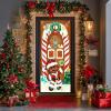 imageJOYIN Joiedomi Christmas Gingerbread Door Cover Window Banner Front Door Porch Sign Village Displays Christmas Indoor Outdoor Decor Holiday Winter House Decoration 72quotX 30quot3 PCS