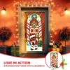 imageJOYIN Joiedomi Christmas Gingerbread Door Cover Window Banner Front Door Porch Sign Village Displays Christmas Indoor Outdoor Decor Holiday Winter House Decoration 72quotX 30quot3 PCS