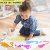 imageJOYIN Large 48Pcs Sticky Hands Party Favors Party Table Favors Set for Kids Holiday Traditions Classroom Treasure Box Carnival Prizes Bulk Pinata Stuff Glitter Toys Halloween goodie bagssticky hands and feet