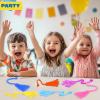 imageJOYIN Large 48Pcs Sticky Hands Party Favors Party Table Favors Set for Kids Holiday Traditions Classroom Treasure Box Carnival Prizes Bulk Pinata Stuff Glitter Toys Halloween goodie bagssticky hands and feet
