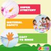 imageJOYIN Large 48Pcs Sticky Hands Party Favors Party Table Favors Set for Kids Holiday Traditions Classroom Treasure Box Carnival Prizes Bulk Pinata Stuff Glitter Toys Halloween goodie bagssticky hands