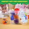 imageJOYIN Mini Stress Ball Random 9 Pack for Adults Squeeze Toy Stress Relief Ball Relieve Work Anxiety Exercise Hand Flexibility Party Favors