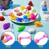 imageJOYIN Mochi Squishy Toys Set Random 25 Pack Mini Squishy Mochi Party Favors for Kids Kawaii Stress Relief Toys Basket Stuffers Goodie Bags Fillers Birthday Gifts Classroom Prizes
