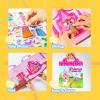 imageJOYIN Ocean Animals Reusable Sticker Book for Toddlers 3D Sticker Books for Kids 3 4 5 Travel Essentials Airplane Activity Toys Crafts Gifts Birthday GiftsPrincess
