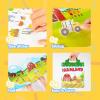 imageJOYIN Ocean Animals Reusable Sticker Book for Toddlers 3D Sticker Books for Kids 3 4 5 Travel Essentials Airplane Activity Toys Crafts Gifts Birthday GiftsFarm