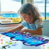imageJOYIN Ocean Animals Reusable Sticker Book for Toddlers 3D Sticker Books for Kids 3 4 5 Travel Essentials Airplane Activity Toys Crafts Gifts Birthday GiftsOcean