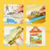 imageJOYIN Ocean Animals Reusable Sticker Book for Toddlers 3D Sticker Books for Kids 3 4 5 Travel Essentials Airplane Activity Toys Crafts Gifts Birthday GiftsSafari