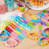 imageJOYIN Pop Fidget Toys pops Bulk 50 Pack Party Favors for Kids 48812 Year Fidget Bracelets Sensory Toys for Birthday Carnival Halloween Christmas Prizes Gifts Goodie Bags Stuffers for Kids