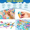 imageJOYIN Pop Fidget Toys pops Bulk 50 Pack Party Favors for Kids 48812 Year Fidget Bracelets Sensory Toys for Birthday Carnival Halloween Christmas Prizes Gifts Goodie Bags Stuffers for Kids