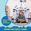 imageJOYIN Rocket Ship Play Tent Pop up Play Tent Kids Indoor Outdoor Spaceship Playhouse Tent SetRocket Tent