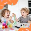 imageJOYIN Slime Party Favors 6 Pack Butter Slime  Soft NonSticky MessFree Stress Relief and Safe  Toys for Kids Classroom Reward Boys and Girls Birthday Gifts