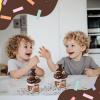imageJOYIN Slime Party Favors Cocoa Mousse Cake Bear Slime  8 oz Soft NonSticky MessFree Stress Relief and Safe  Toys for Kids Classroom Reward Boys and Girls Birthday Gifts Party FavorsCocoa Mousse Cake Bear
