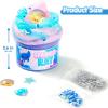 imageJOYIN Slime Party Favors Cocoa Mousse Cake Bear Slime  8 oz Soft NonSticky MessFree Stress Relief and Safe  Toys for Kids Classroom Reward Boys and Girls Birthday Gifts Party FavorsCloudfin Manta Ray