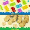 imageJOYIN Toy 288 Pieces Pirate Gold Coins and Pirate Gems Jewelry Playset Pack Party Favor 144 Coins144 Gems