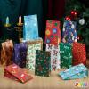 imageJoiedomi 72 PCS of Christmas Goody Kraft Bags 12 Assorted Xmas Designs Small Holiday Goodie Gift Bags for Classrooms Party Favors Christmas Craft Party Treat 975quot x 3quot x 5quot