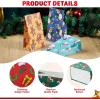 imageJoiedomi 72 PCS of Christmas Goody Kraft Bags 12 Assorted Xmas Designs Small Holiday Goodie Gift Bags for Classrooms Party Favors Christmas Craft Party Treat 975quot x 3quot x 5quot