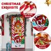imageJoiedomi Christmas Gingerbread Door Cover Window Banner Front Door Porch Sign Village Displays Christmas Indoor Outdoor Decor Holiday Winter House Decoration 72quotX 30quot1 PCS