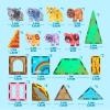 imageSYNCFUN Magnetic Building Tiles Dinosaur Set for Kids 50PCS Including 5 Cute Dinosaurs Educational STEM Toy for Boys ampamp Girls Ages 35 48 Christmas Birthday Party Gift for ToddlersAnimal