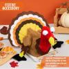 imageSpooktacular Creations 2 PCS Thanksgiving Turkey Hats Silly Cap for Thanksgiving Night Event Dressup Party Role Play Carnival Cosplay Costume Accessories Halloween Christmas Turkey Funny Hat
