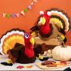 imageSpooktacular Creations 2 PCS Thanksgiving Turkey Hats Silly Cap for Thanksgiving Night Event Dressup Party Role Play Carnival Cosplay Costume Accessories Halloween Christmas Turkey Funny Hat