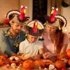 imageSpooktacular Creations 2 PCS Thanksgiving Turkey Hats Silly Cap for Thanksgiving Night Event Dressup Party Role Play Carnival Cosplay Costume Accessories Halloween Christmas Turkey Funny Hat