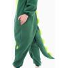 imageSpooktacular Creations Dinosaur Pajama Dinosaur Costume Adult Halloween Costumes Jumpsuit Hoodie Outfit for Cosplay Parties