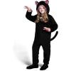 imageSpooktacular Creations Halloween Animal Costume Kids Animal Jumpsuit for Toddler Halloween Dress Up Costume PartyBlack Cat